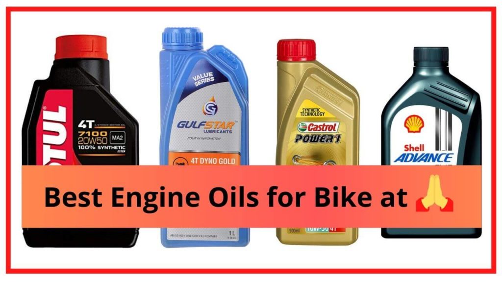 best engine oils for bikes india