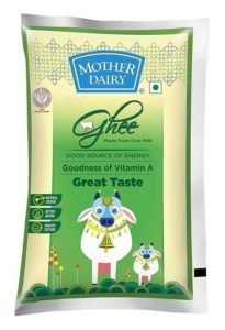 mother dairy ghee in india