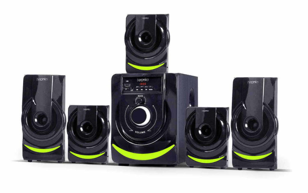 Buy Tecnia Atom 508 Bluetooth 5.1 Channel Home Theater System India