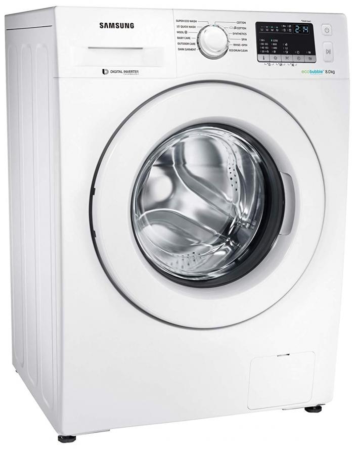 Samsung 8 kg Inverter Fully-Automatic Front Loading Washing Machine Under 30,000 Rupees