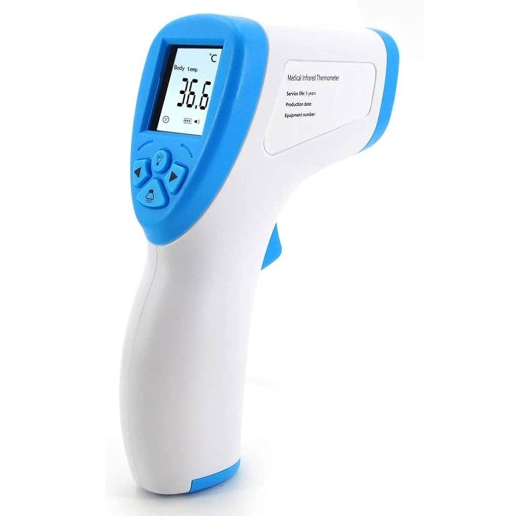 Smile Mom Digital Infrared Forehead Thermometer Gun for Baby, Kids, and Adults